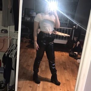 Nasty Gal Vinyl Pants